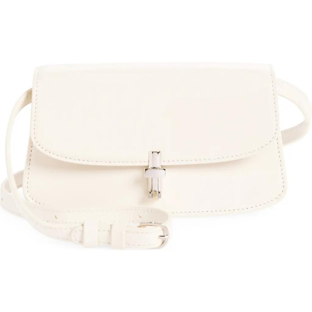 The Row Sofia Leather Crossbody Bag in Ivory Pld Cover