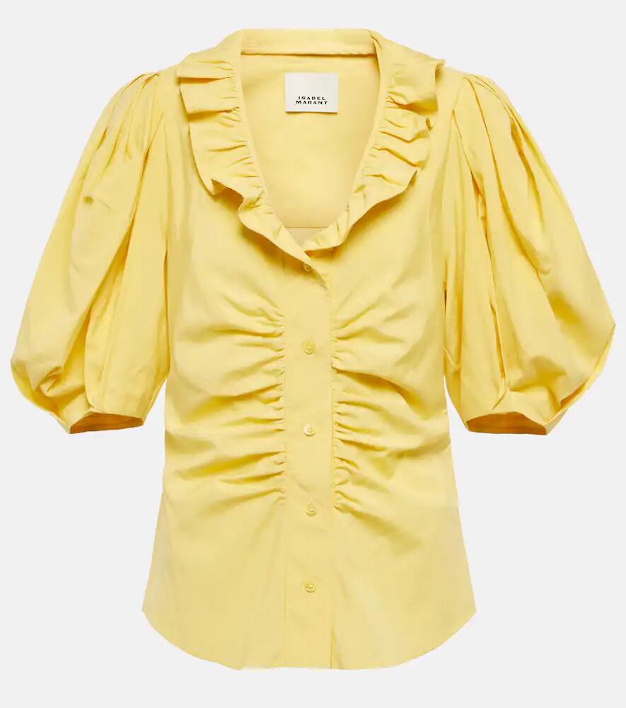 Isabel Marant Catalia silk and cotton blouse Cover