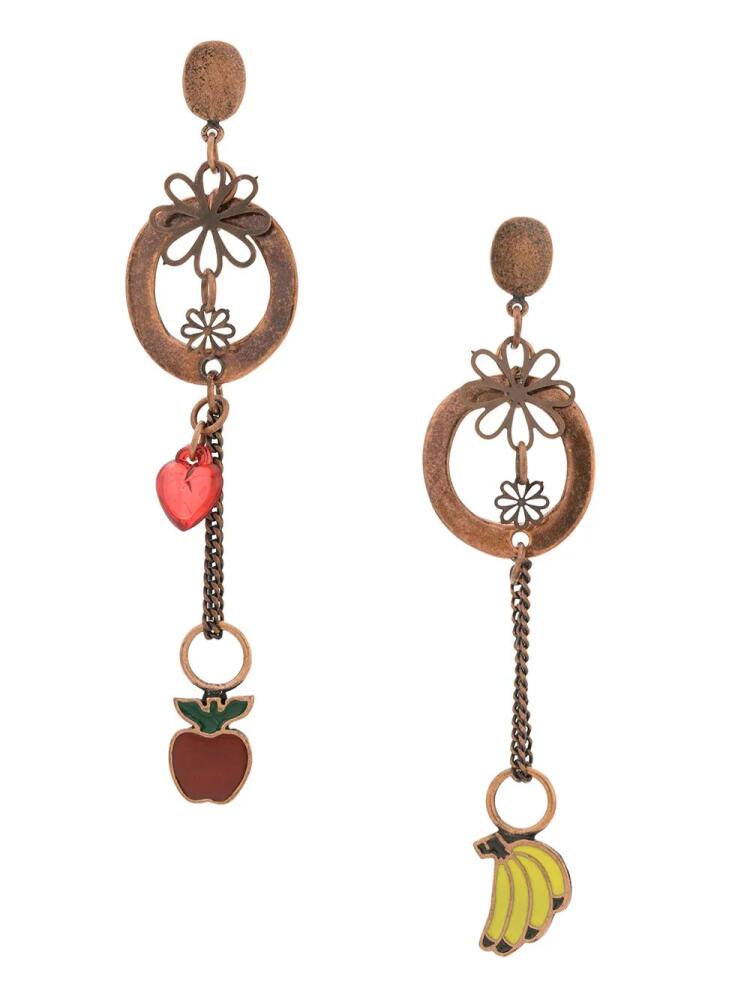 Amir Slama fruit earrings - Metallic Cover