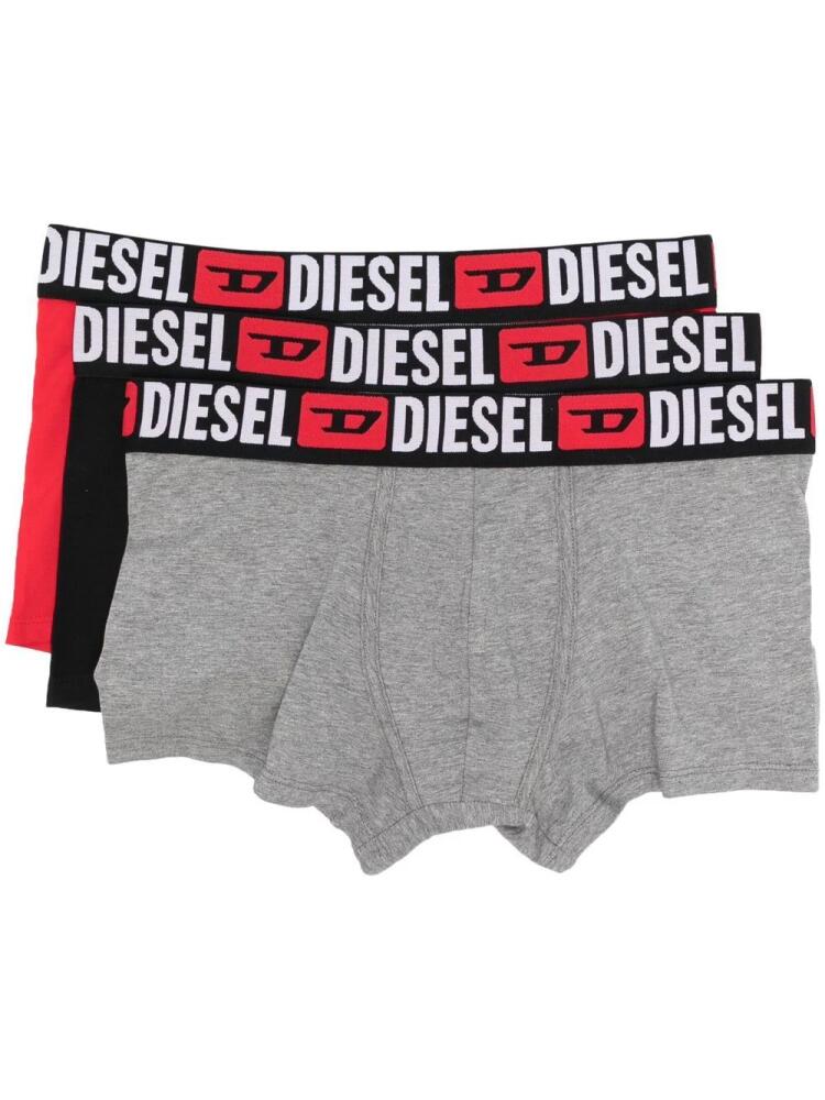 Diesel Umbx-Damien boxer briefs (pack of three) - Black Cover