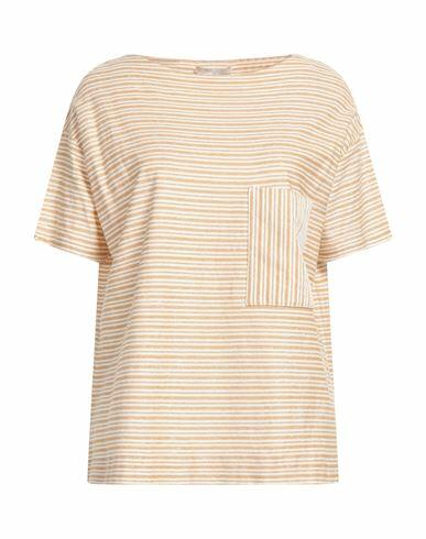 Circolo 1901 Woman T-shirt Mustard Cotton Cover