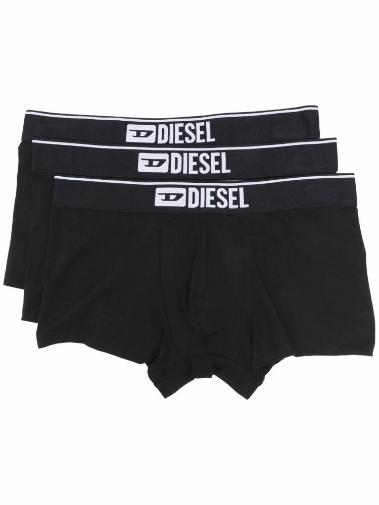 Diesel Umbx-Damien boxer briefs (pack of three) - Black Cover