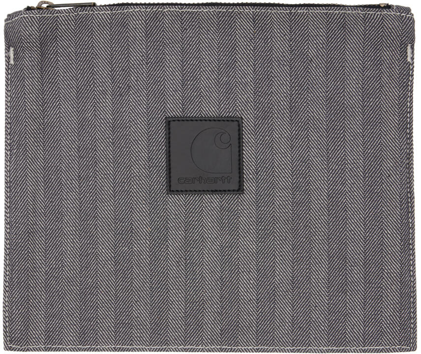 Carhartt Work In Progress Gray Menard Zip Wallet Cover