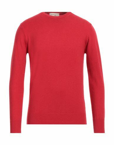 Cashmere Company Man Sweater Red Wool, Cashmere Cover