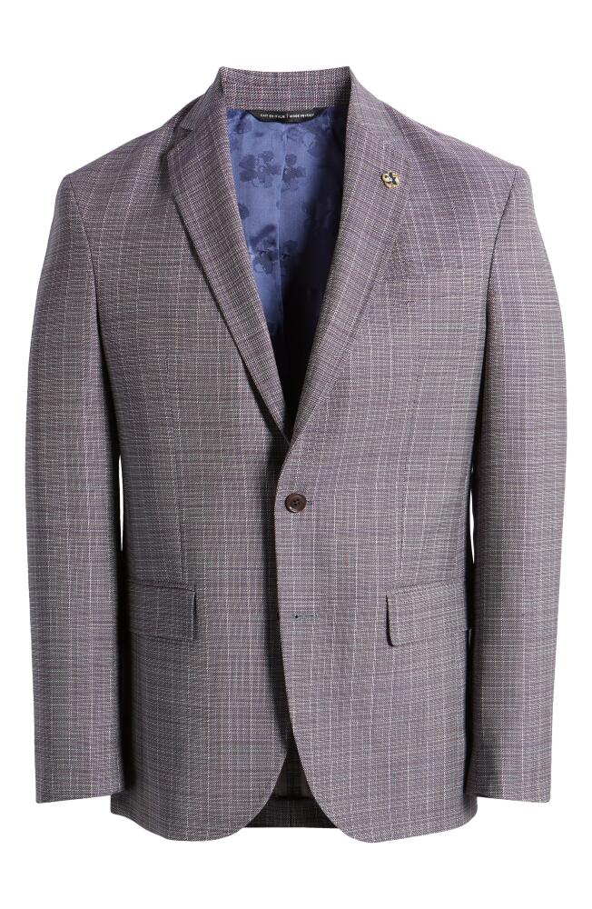 Ted Baker London Karl Slim Fit Wool Sport Coat in Purple Cover