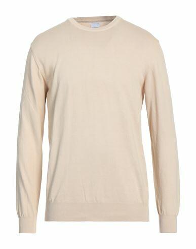 Stilosophy Man Sweater Beige Cotton Cover