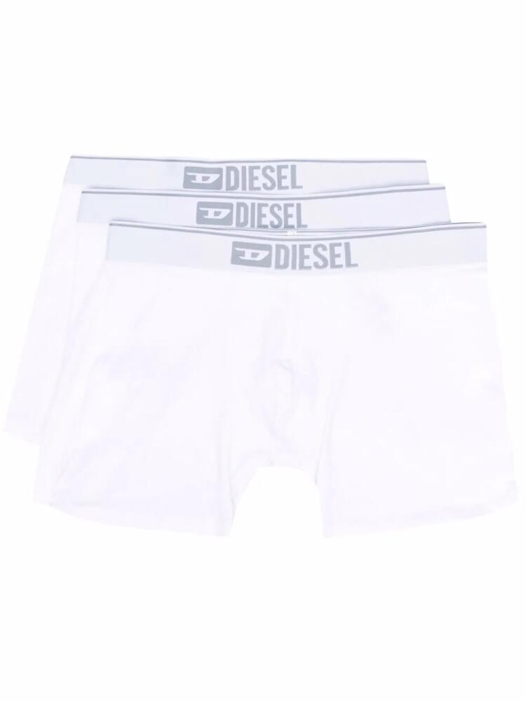 Diesel Umbx-Damien boxer briefs (pack of three) - White Cover