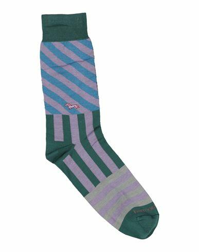 Harmont & Blaine Man Socks & Hosiery Green Cotton, Polyamide Cover