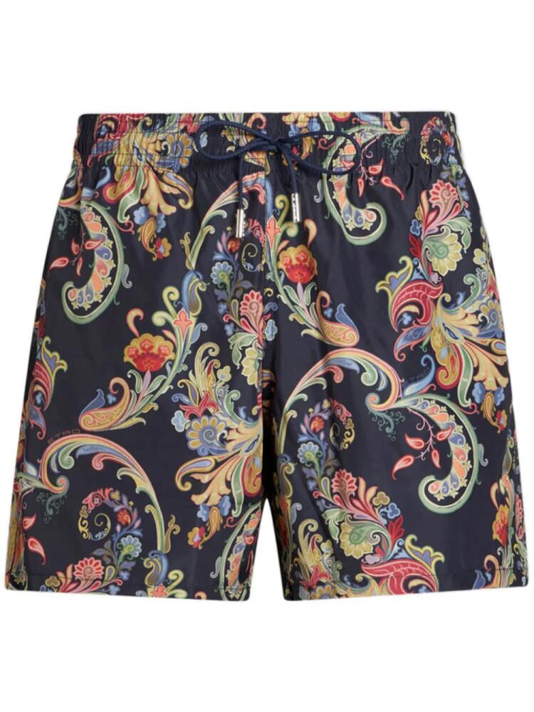 ETRO paisley-print swim shorts - Blue Cover