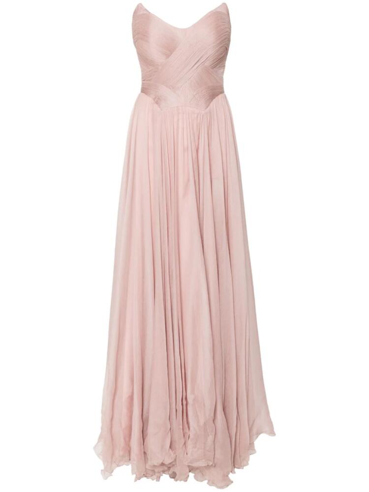 Iris Serban Perl gown - Pink Cover