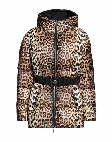 Roberto Cavalli Woman Puffer Sand Polyester Cover