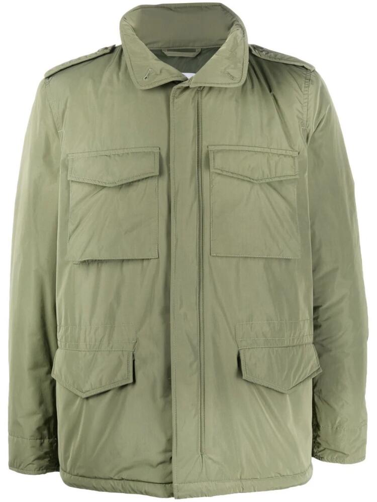 ASPESI four-pocket shirt jacket - Green Cover