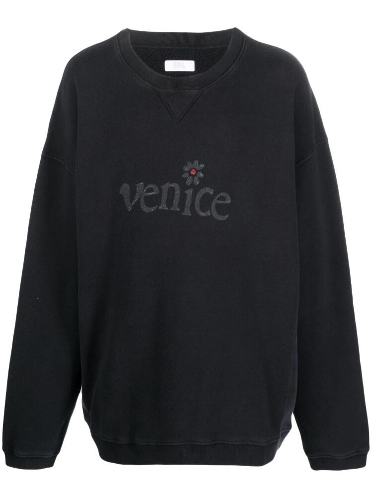 ERL Venice cotton sweatshirt - Black Cover