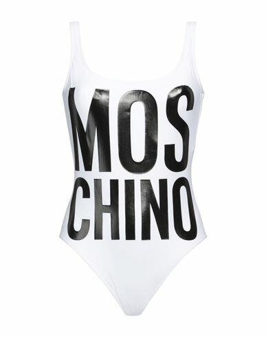 Moschino Woman One-piece swimsuit White Polyamide, Elastane Cover