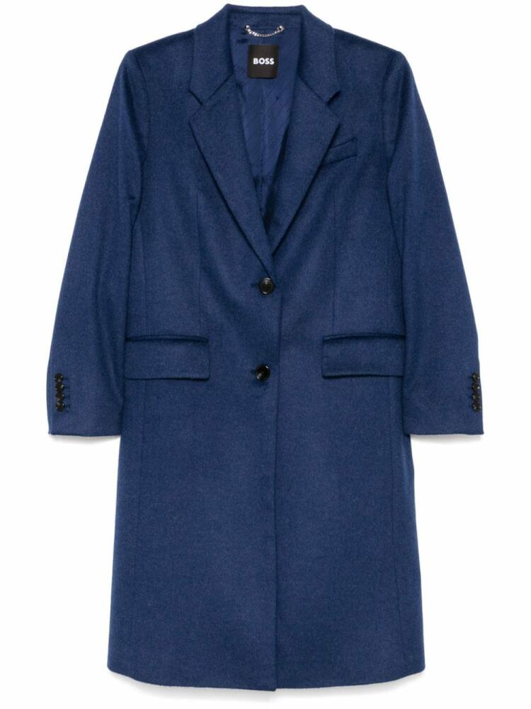 BOSS Catara coat - Blue Cover