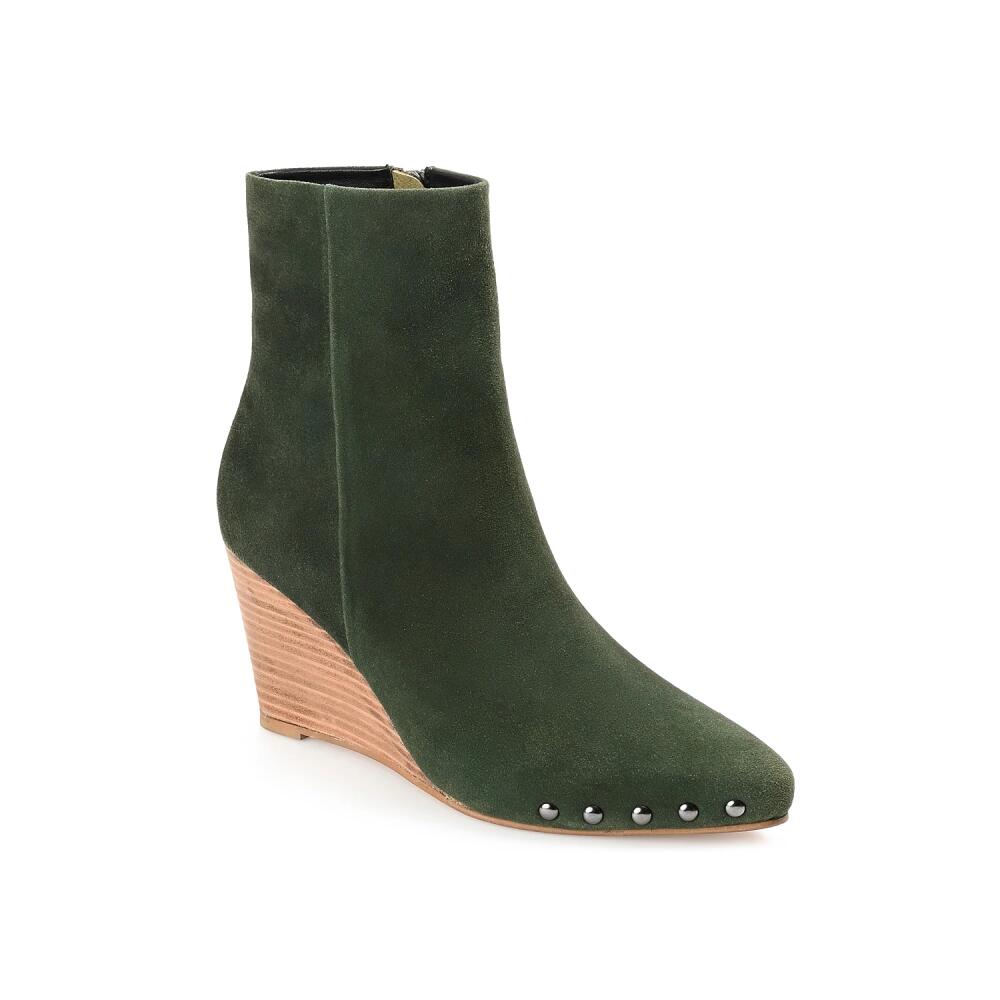 Journee Signature Reeya Wedge Bootie | Women's | Dark Green Cover