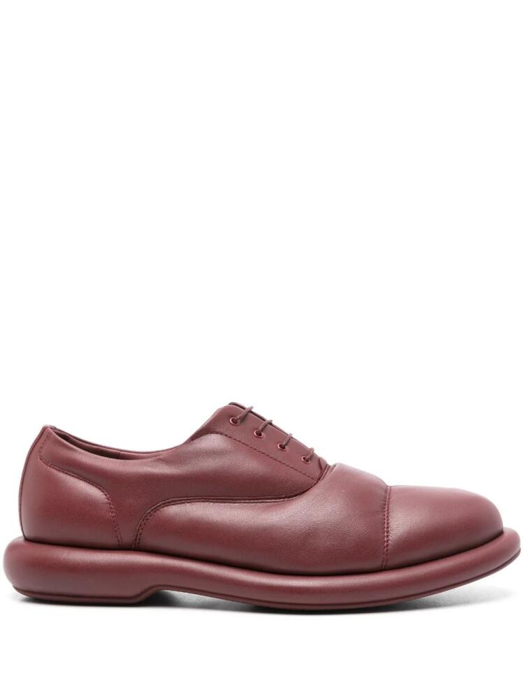 Martine Rose x Clarks leather Oxford shoes - Red Cover