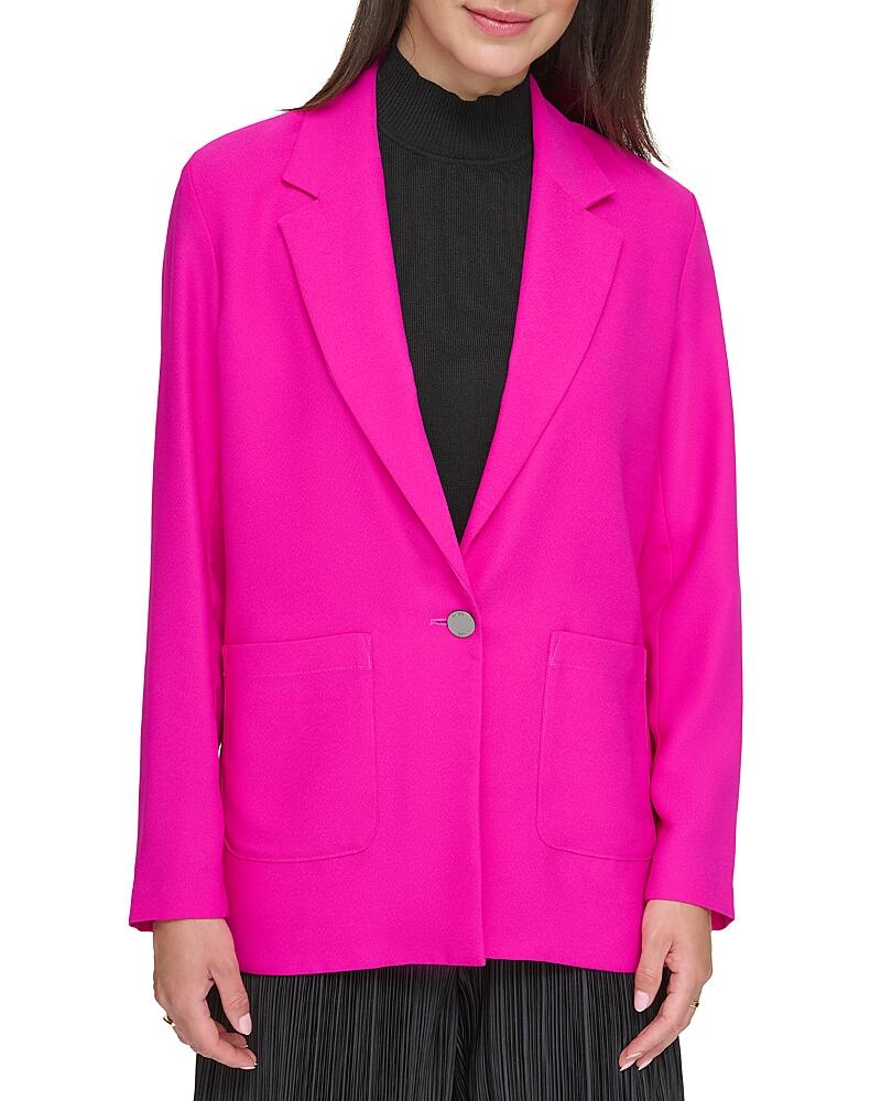 Dkny One Button Blazer Cover