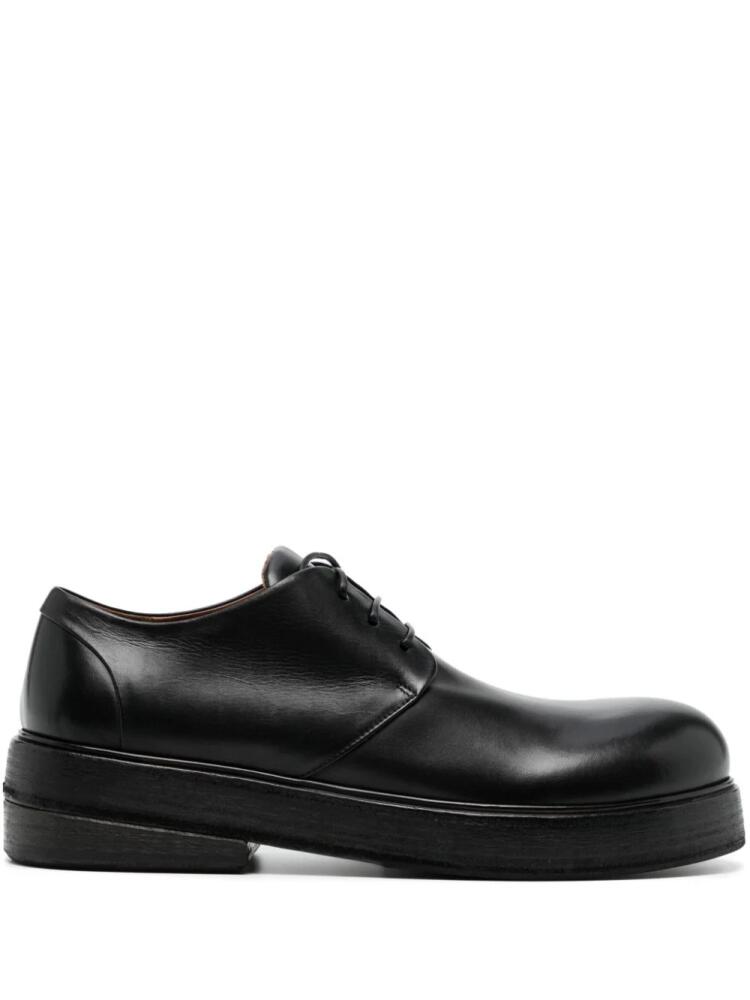 Marsèll Zuccolona 30mm leather derby shoes - Black Cover