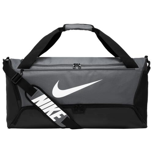 Nike Nike Brasilia M 9.5 Duffel - Adult Grey/White/Black Cover