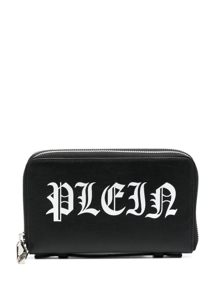 Philipp Plein Gothic Plein zip-around wallet - Black Cover