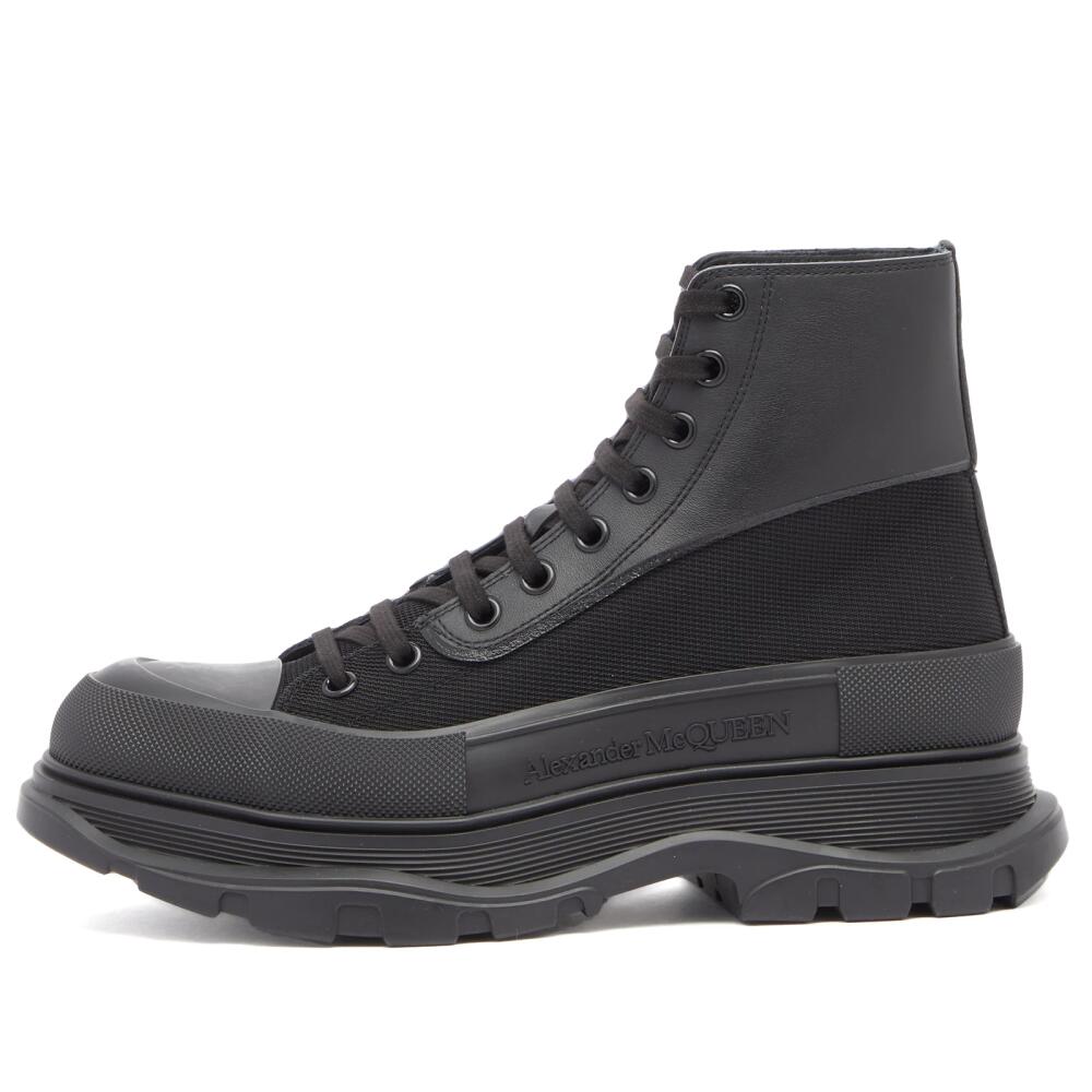 Alexander McQueen Men's Tread Slick Boot in Black Cover