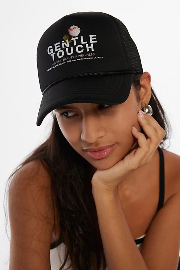 Coney Island Picnic Gentle Touch Trucker Hat in Black Cover