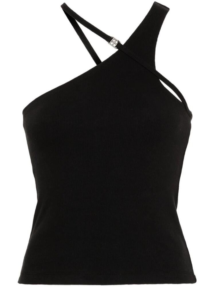 Ksubi Score asymmetric ribbed tank top - Black Cover