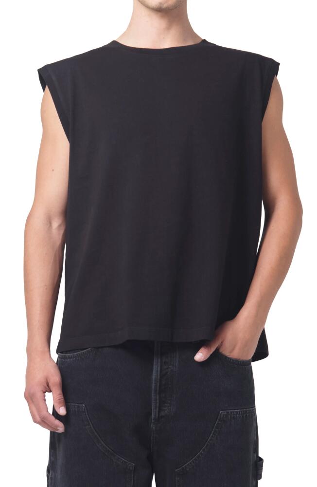 AGOLDE Seth Muscle T-Shirt in Black Cover