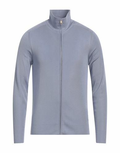 Dunhill Man Cardigan Sky blue Silk Cover