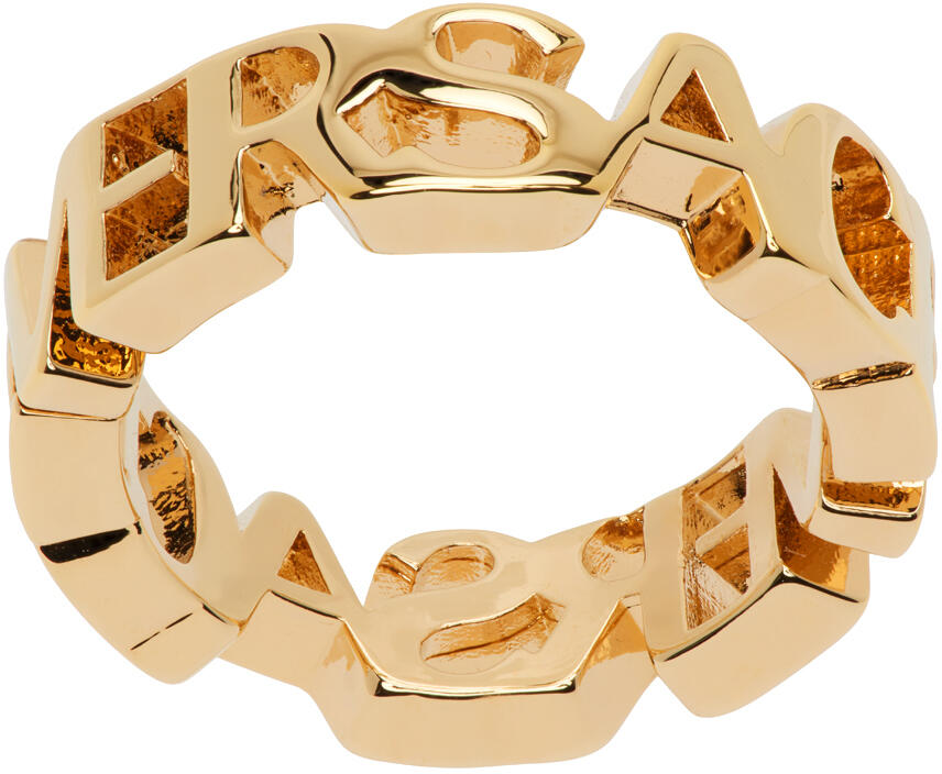 Versace Gold Logo Ring Cover