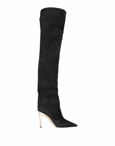 Jimmy Choo Woman Boot Black Leather Cover