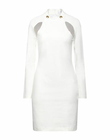 Gaëlle Paris Woman Mini dress White Viscose, Polyamide, Elastane, Polyester Cover