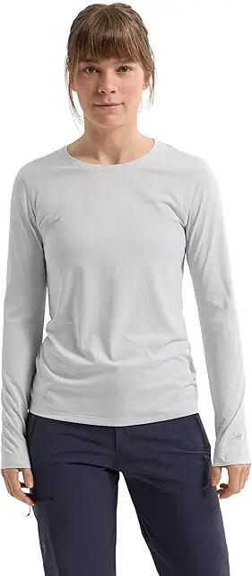 Arc'teryx Taema Crew Long Sleeve (Atmos Heather) Women's Clothing Cover