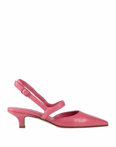 Pomme D'or Woman Pumps Pink Soft Leather Cover