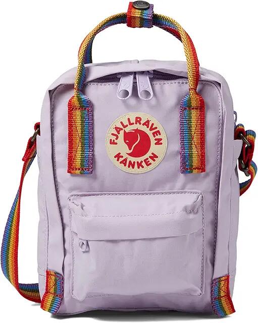 Fjallraven Kanken Rainbow Sling (Pastel Lavender/Rainbow) Handbags Cover