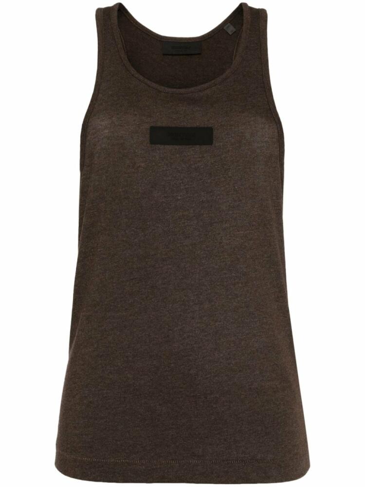 FEAR OF GOD ESSENTIALS Crew-Neck T-Shirt - Brown Cover