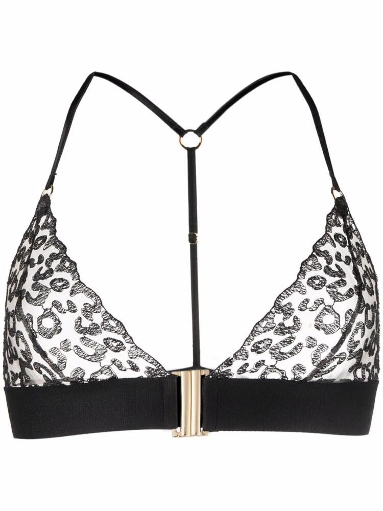 Fleur Of England Kittie semi-sheer bra - Black Cover