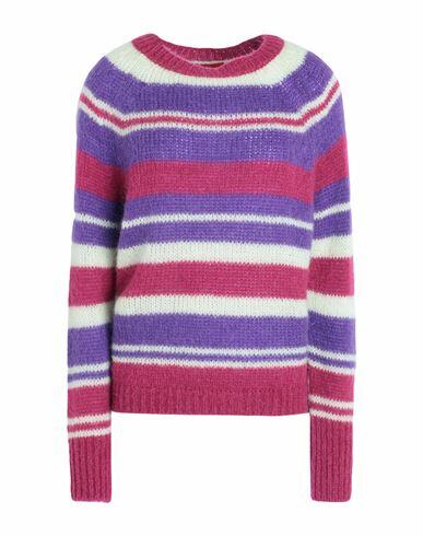 Max & co. Woman Sweater Purple Acrylic, Polyamide, Mohair wool, Wool Cover