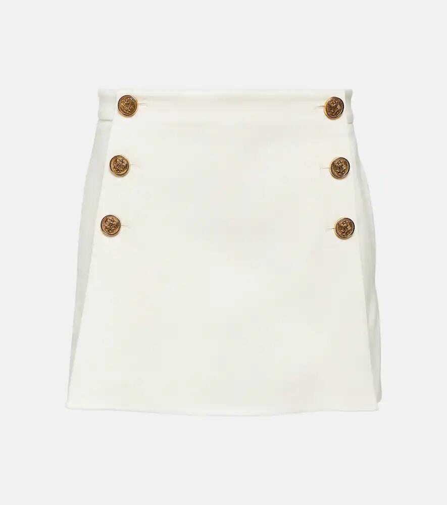 REDValentino High-rise gabardine shorts Cover