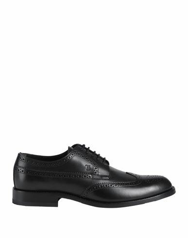 Tod's Man Lace-up shoes Black Leather Cover