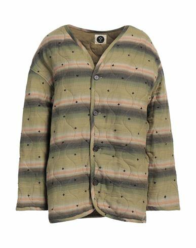 Bsbee Woman Jacket Military green Cotton Cover