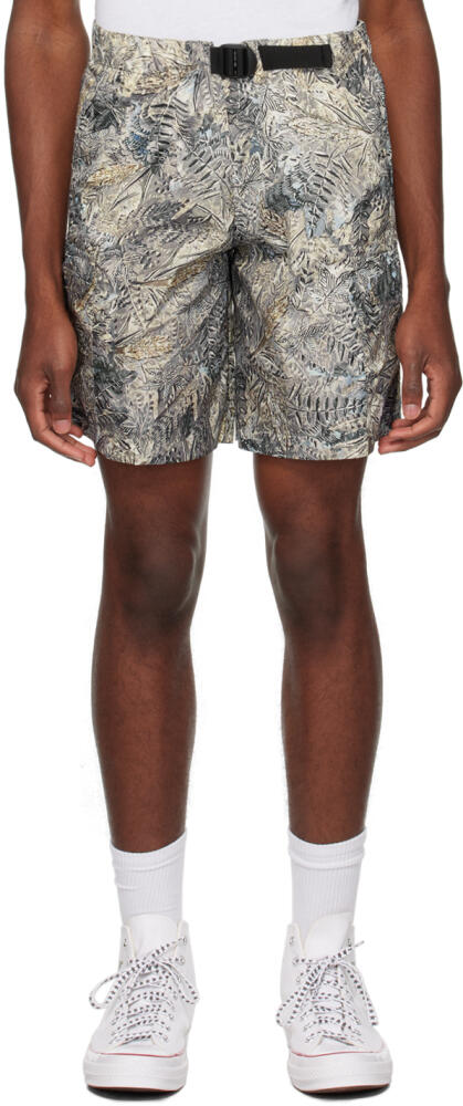 Sky High Farm Workwear Gray Camo Shorts Cover