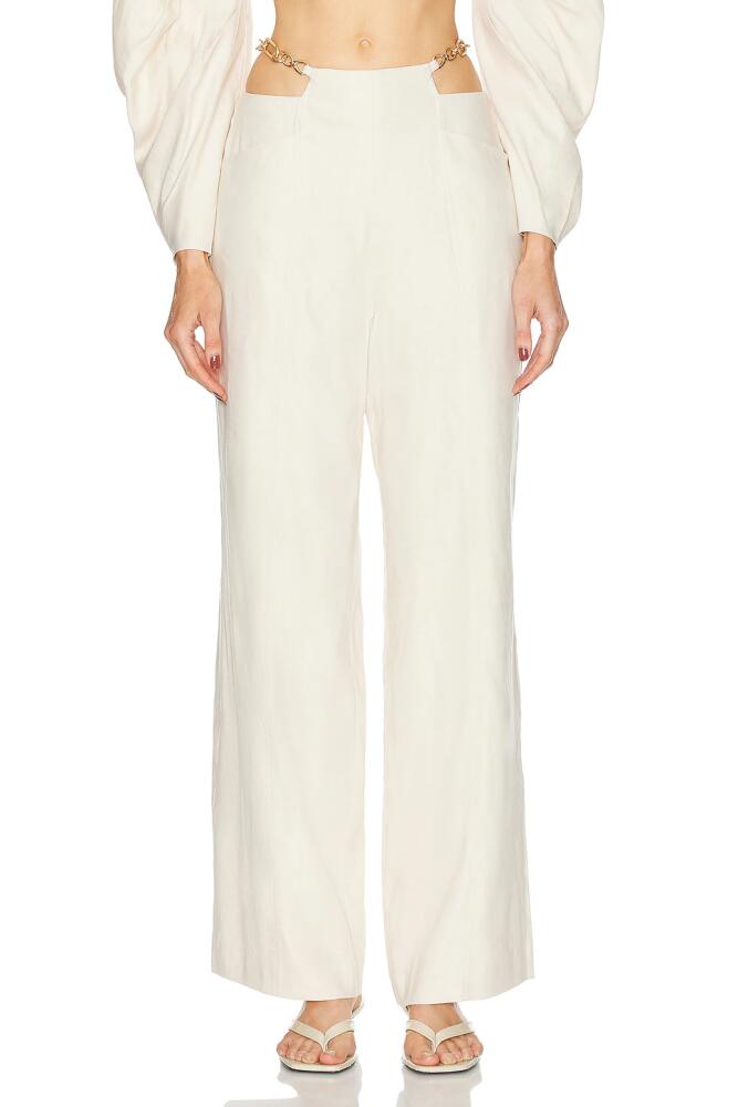 Cult Gaia Sosana Pant in Nude Cover