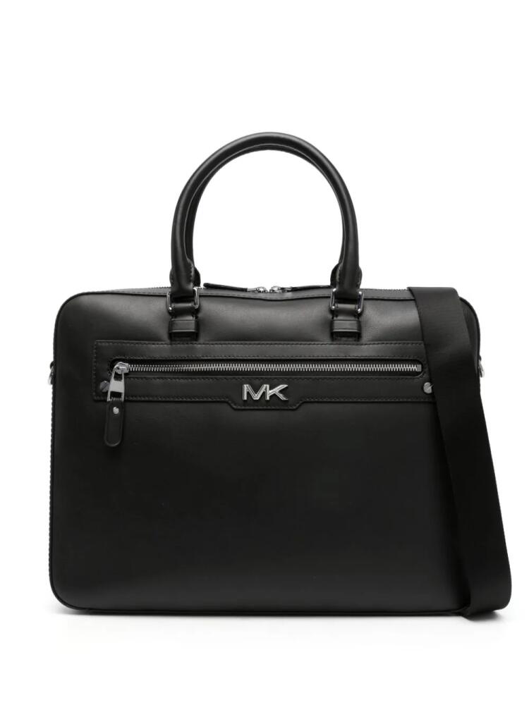 Michael Kors Collection Hudson leather briefcase - Black Cover