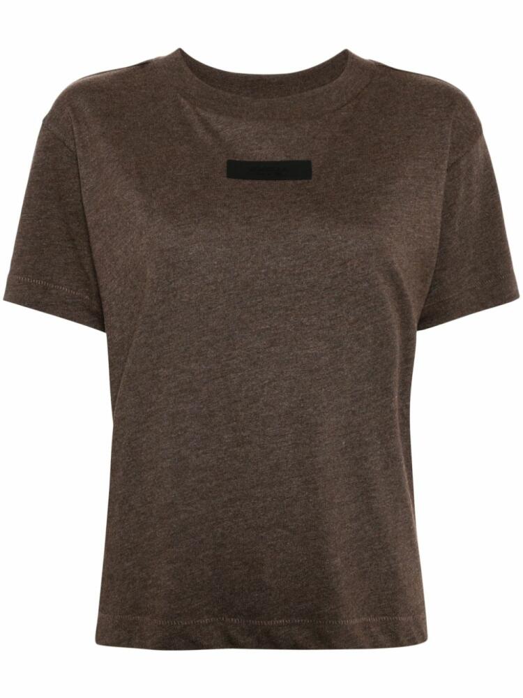 FEAR OF GOD ESSENTIALS Crew-Neck T-Shirt - Brown Cover