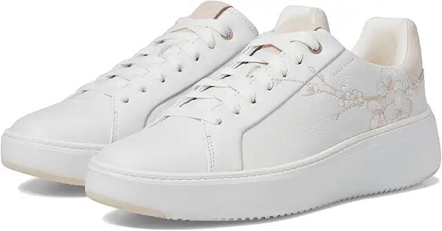 Cole Haan Grandpro Topspin Sneakers (Optic White/Cherry Blossom/Silver Peony) Women's Shoes Cover