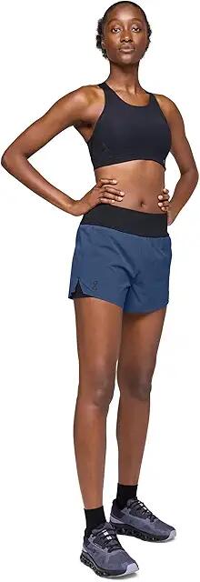 On Running Shorts (Denim Black) Women's Shorts Cover