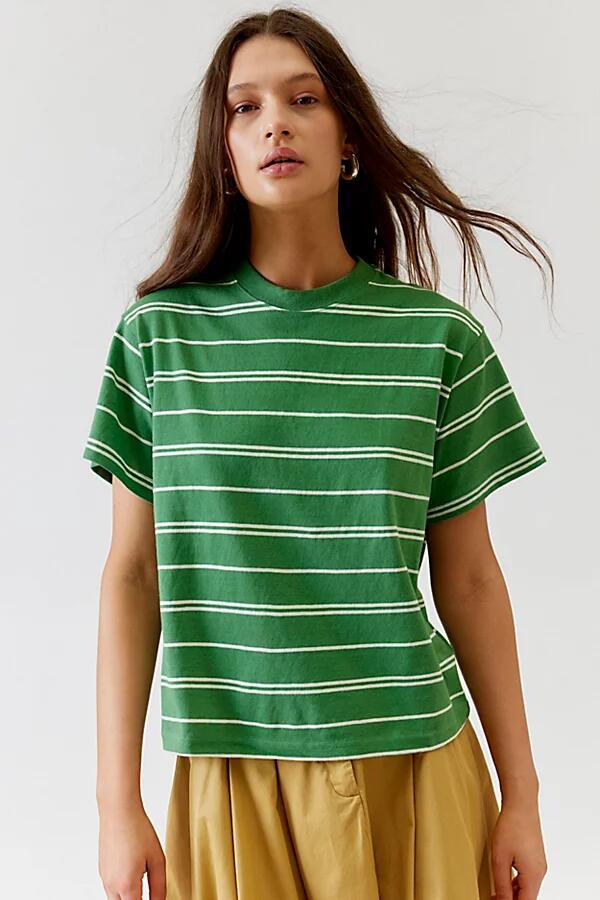 BDG Universal Boxy Tee in Green Cover