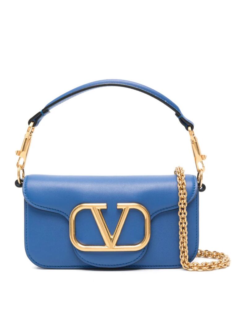 Valentino Garavani small Locò crossbody bag - Blue Cover